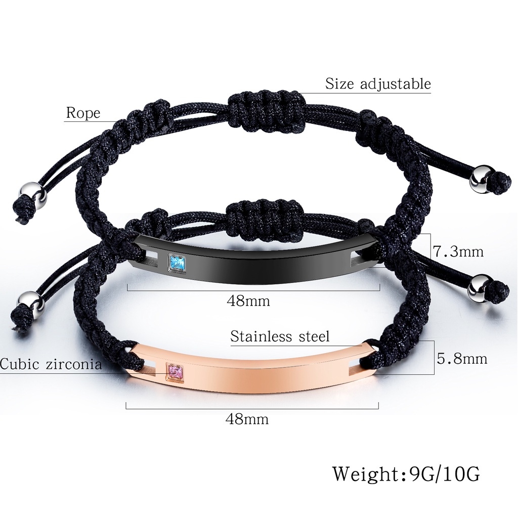 OLEVS Gelang Couple Serut  2