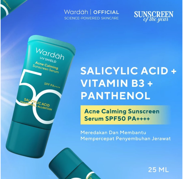 Paragon Technology and Innovation Wardah UV Shield Acne Calming Sunscreen Serum SPF 50 PA++++