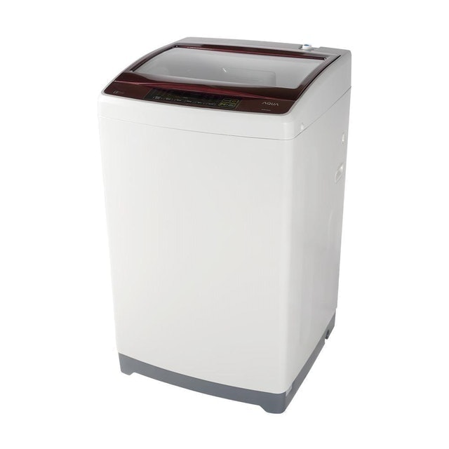 AQUA ｜ Hijab Wash Classic Series Mesin Cuci Top Loading 9 kg ｜ AQW-98DD(BK) 