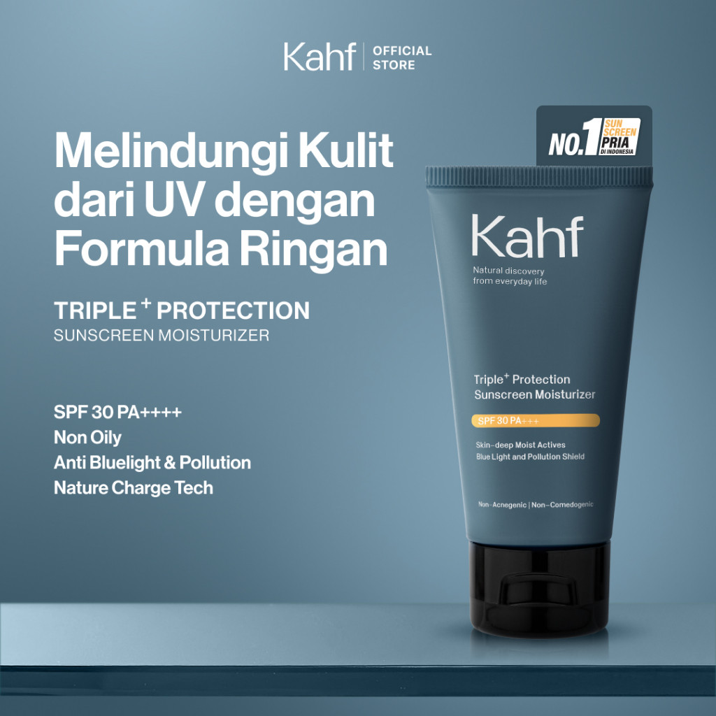Paragon Technology and Innovation Kahf Triple+ Protection Sunscreen Moisturizer SPF 30 PA+++