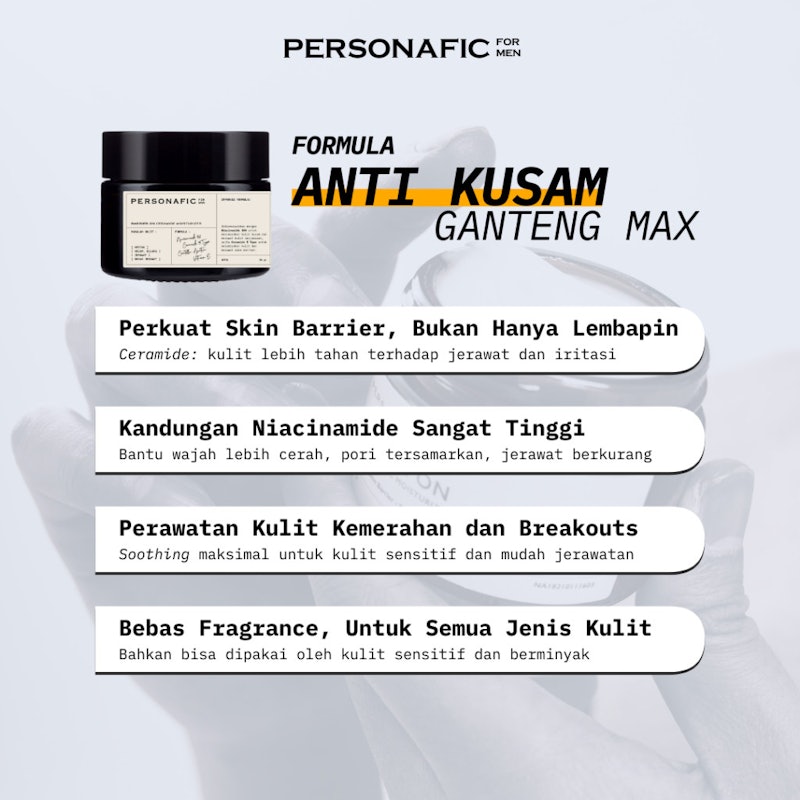 PERSONAFIC for Men Barrier On Ceramide Moisturizer 4
