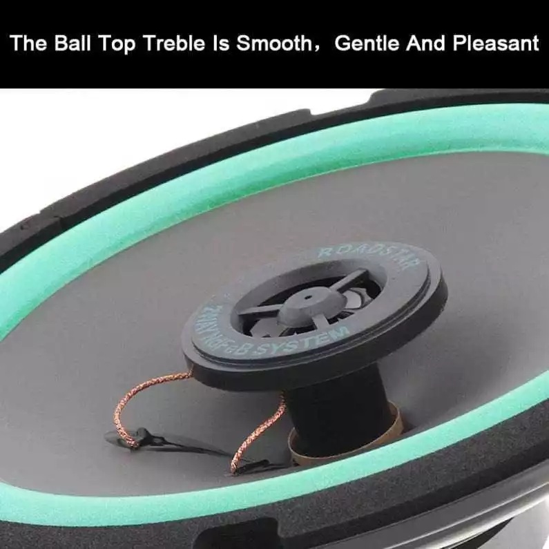 Jakarta Digital Nusantara TaffSTUDIO Roadstar Speaker Subwoofer Mobil HiFi 6.5 Inch VO-602