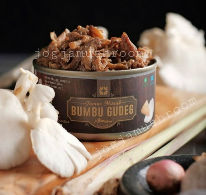 Jejamuran Jamur Masak Bumbu Gudeg