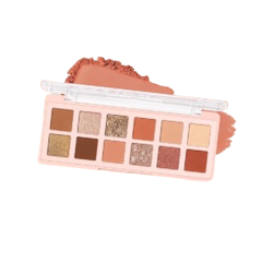 PinkDessert 12 Shades Eyeshadow Palette 04 Grapefruit Mousse