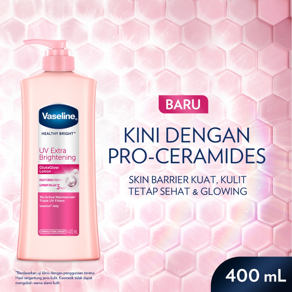 Unilever Indonesia Vaseline® Healthy Bright UV Extra Brightening Lotion