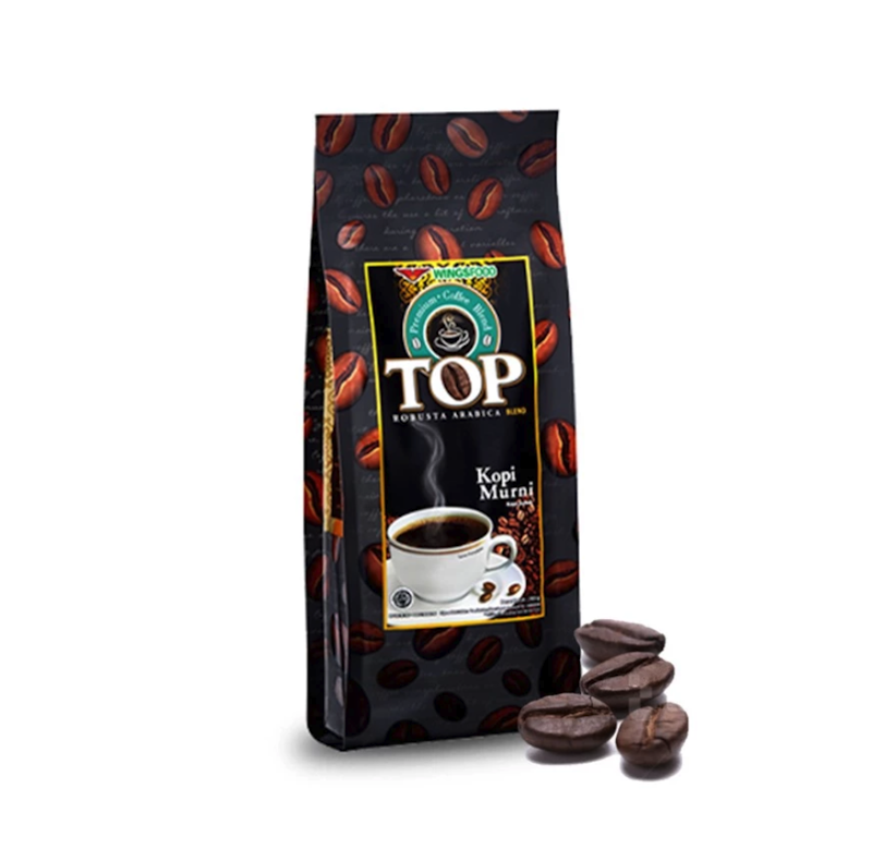 TOP Coffee Robusta Arabica Blend Kopi Murni