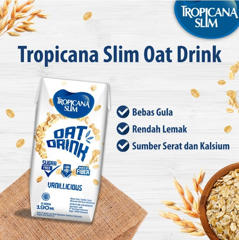 Tropicana Slim Oat Drink Vanillicious