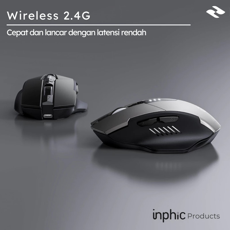 INPHIC Mouse Gaming Wireless 2