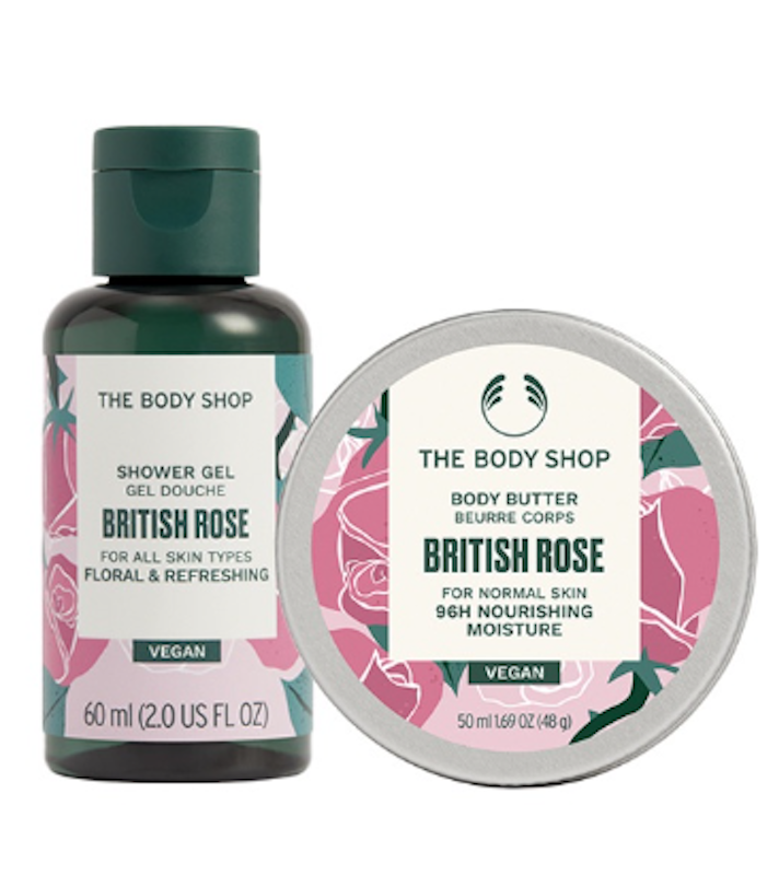 Gift Hamper Glowing British Rose Traveling Kit 2