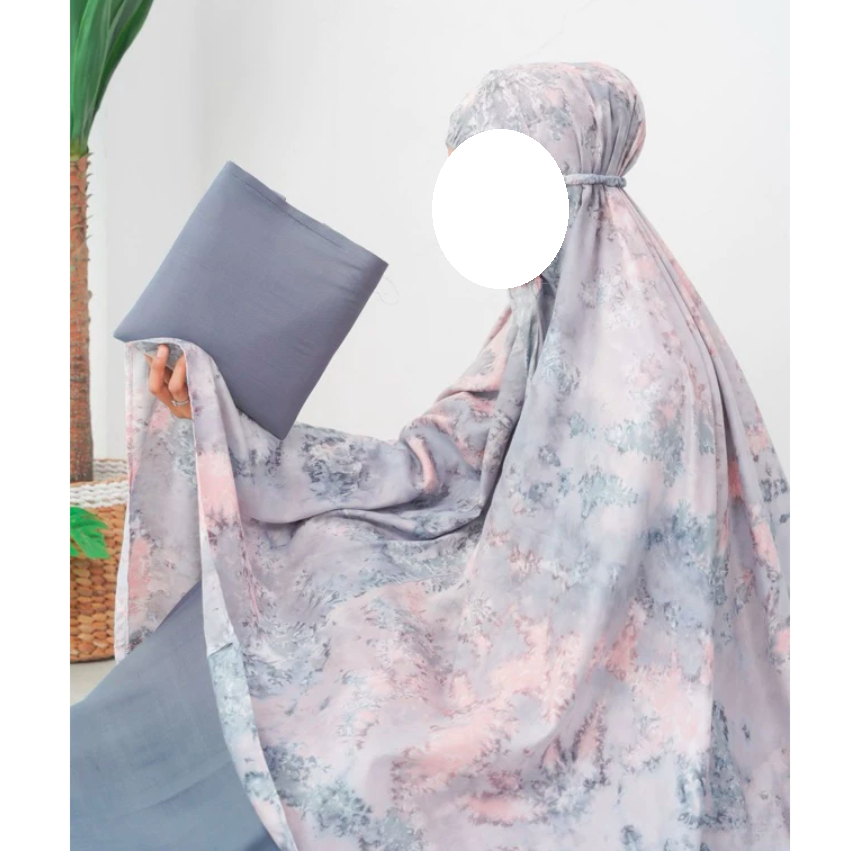  GMJ1 Mukena Bali Dewasa Rayon Tiedye