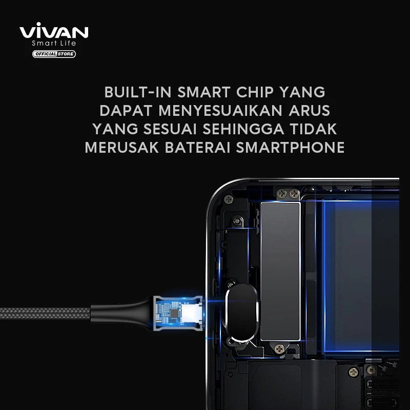 Wook Global Technology Vivan USB-A to Micro Cable VDM100