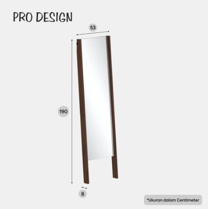Unison Standing Mirror / Cermin Full Body
