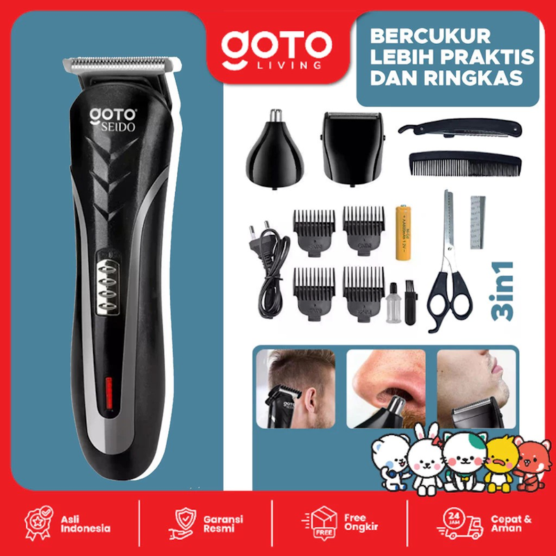 GOTO Seido Rechargeable Hair Clipper