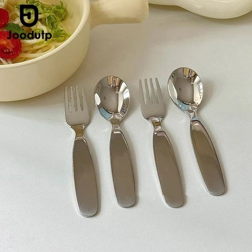  JOODUTP Sendok Stainless Pegangan Pendek