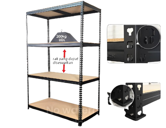 Pocket Dragon Rak Besi Siku 5 Susun