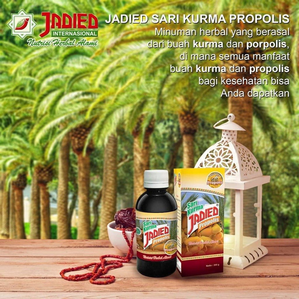 Jadied Internasional Jadied Sari Kurma Plus Propolis