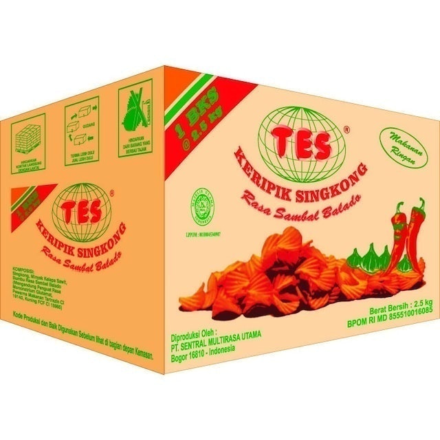TES Keripik Singkong Rasa Sambal Balado