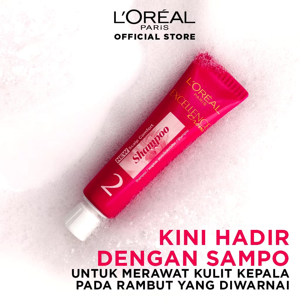 L'Oréal Indonesia L’Oréal Paris Excellence Creme Triple Care Hair Color #1 Natural Black