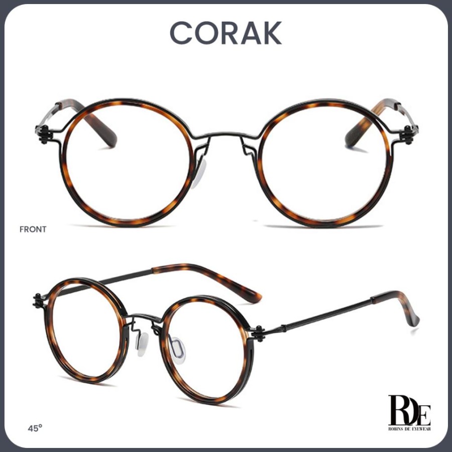 Robins Kacamata Bulat RDE 10749 2