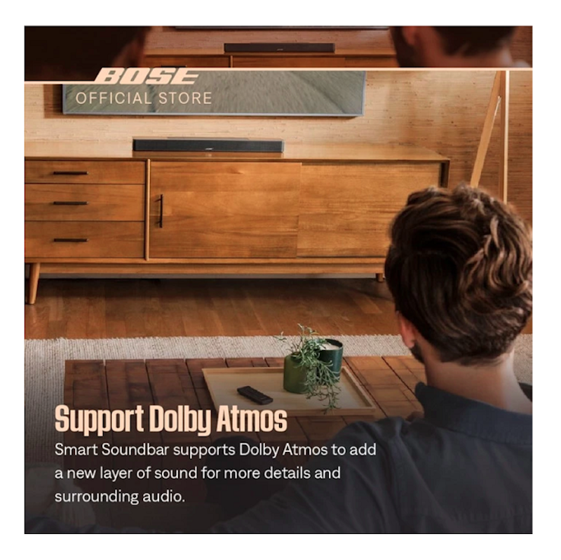 Bose Smart Soundbar with Dolby Atmos for Premium Home Theater 3