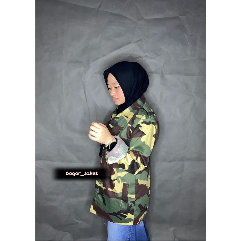 Bogor Jaket Trucker Loreng