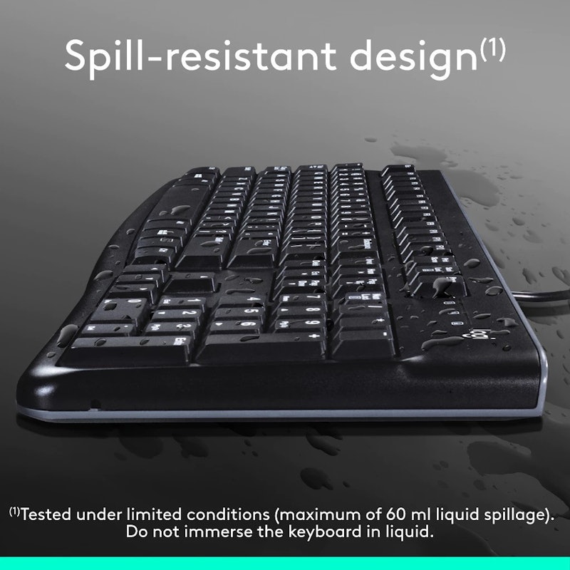 Logitech USB Standard Computer Keyboard 4