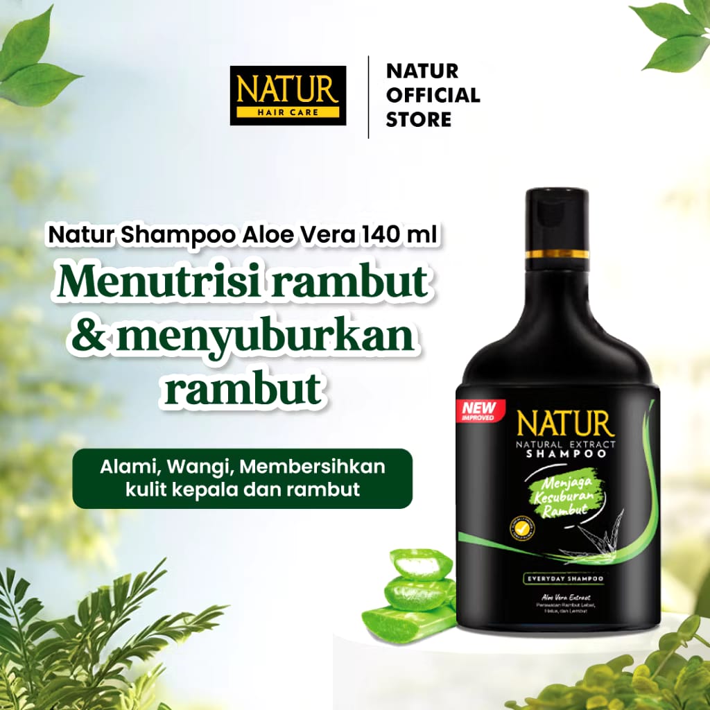 Gondowangi Tradisional Kosmetika Natur Natural Extract Shampoo Aloe Vera Extract