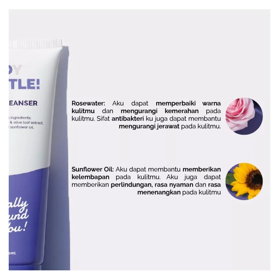 Karya Maharendra Innovation Finally Found You! Soy Gentle! Face Cleanser