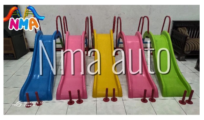  Perosotan Anak Fiber Premium 1,7m Fullset Tangga