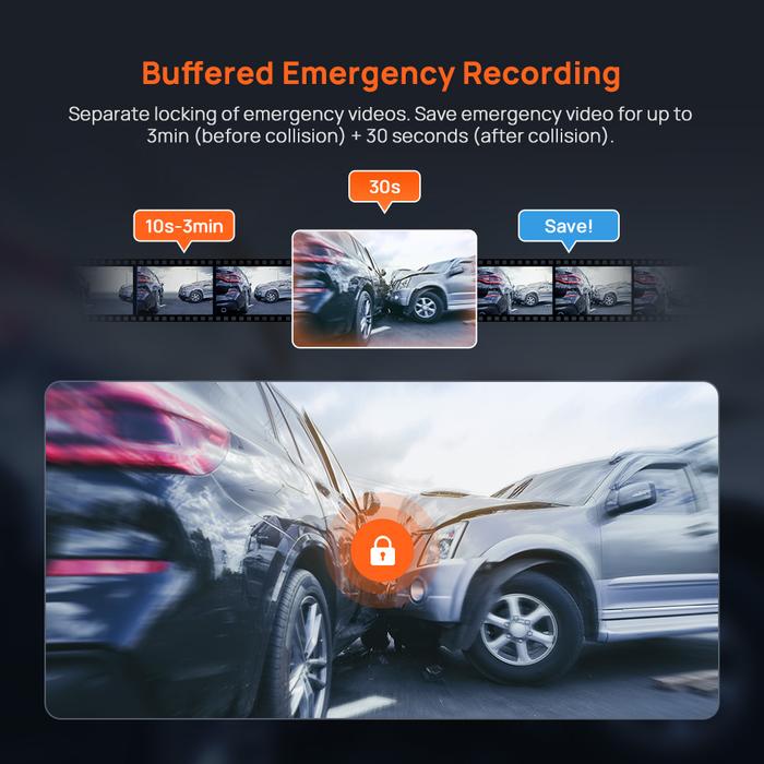 70mai Dash Cam  Set 4K A800SE A800SE