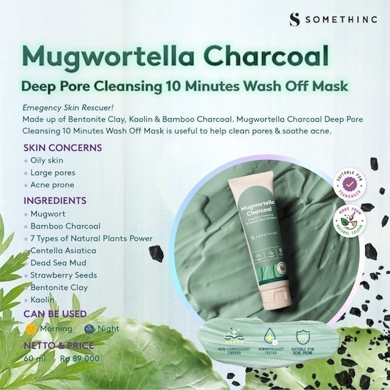 Mugwortella Charcoal Deep Pore Cleansing 4