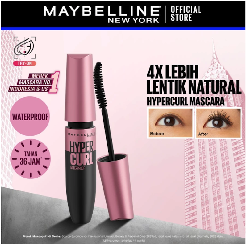 Volume Express Hypercurl Waterproof Mascara 2