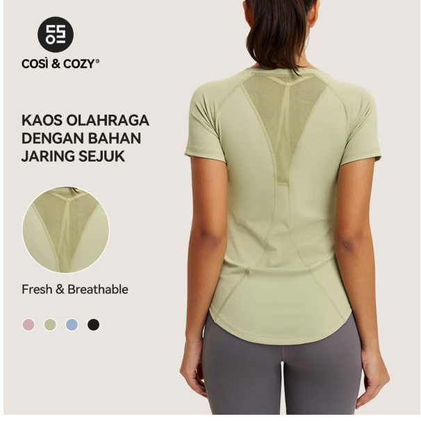  COSI COZY Giselle Baju Yoga Wanita