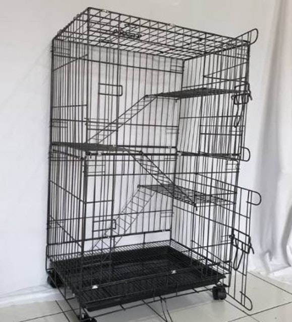  Kandang Kelinci 3 Tingkat