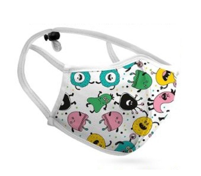 Fancy Art Protective Cloth Mask Kids
