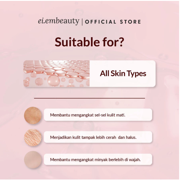 Cantik Alami Sehat EIEM Beauty Full Acid Exfoliating Solution Serum