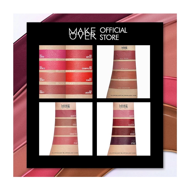 Paragon Technology and Innovation MAKE OVER Intense Matte Lip Cream 011 Pompous