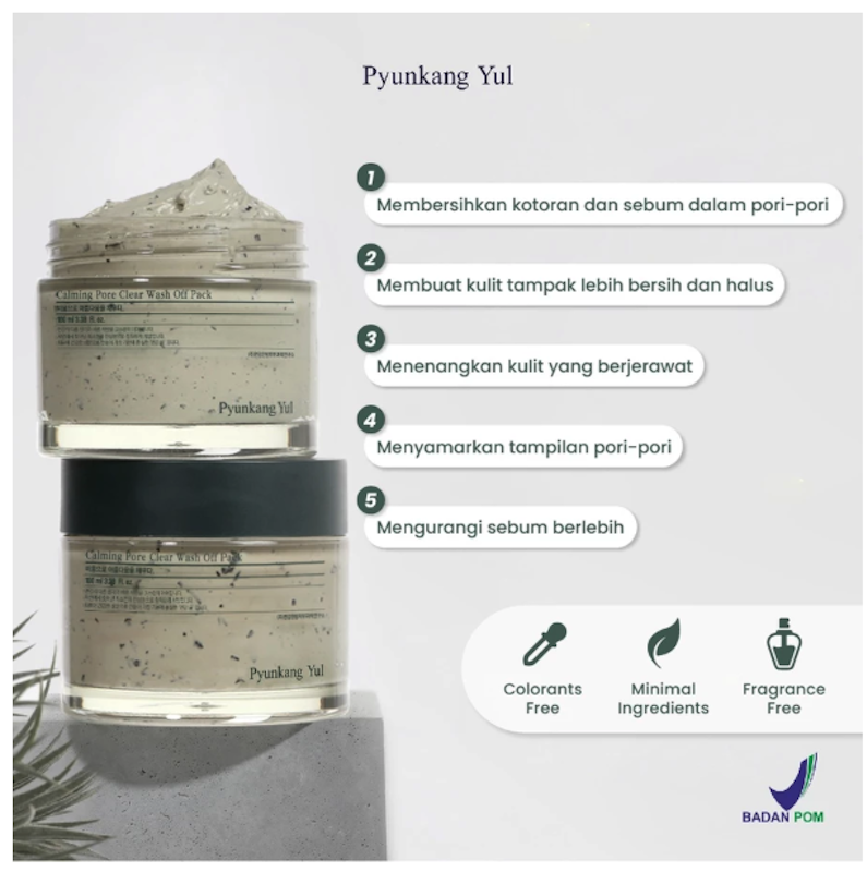Pyunkang Yul Calming Pore Clear Wash Off Pack 3