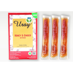 Uray Honey & Ginger in Sticks