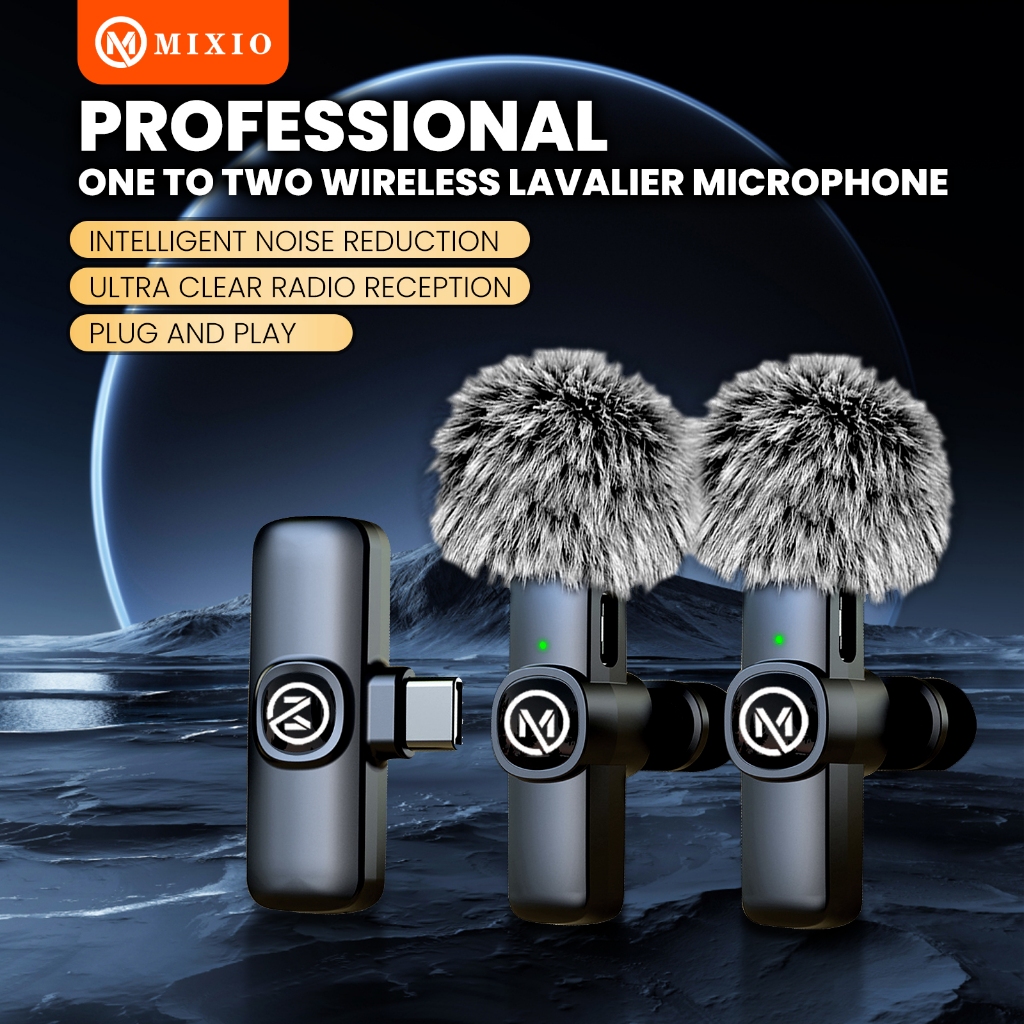  MIXIO Mic Wireless Clip On W14