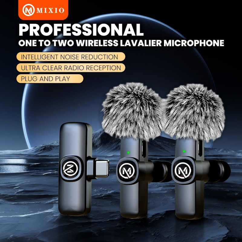 MIXIO Mic Wireless Clip On 4