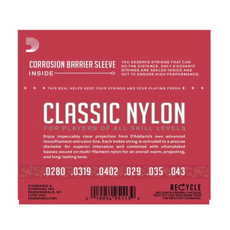 D'Addario Classic Nylon Student Strings 2
