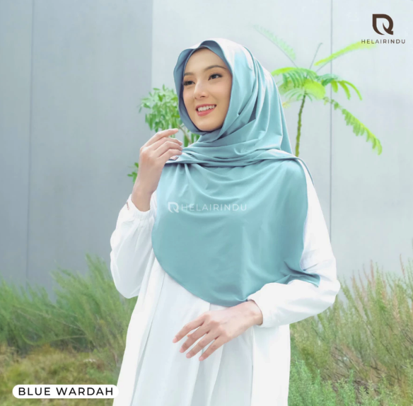  HELAIRINDU Hijab Pashmina Instan Curve