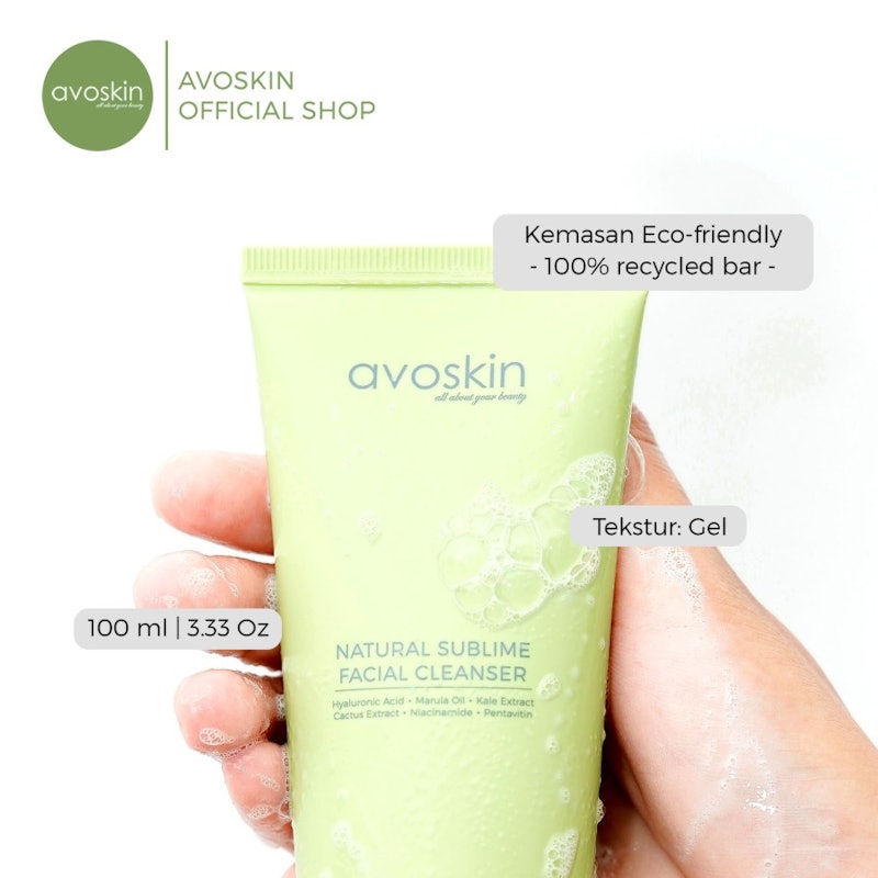 Gentle Facial Wash Avoskin Natural Sublime Facial Cleanser 4
