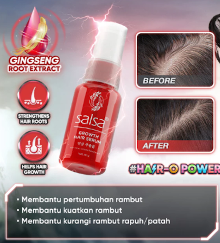 SALSA Growth Hair Serum 2