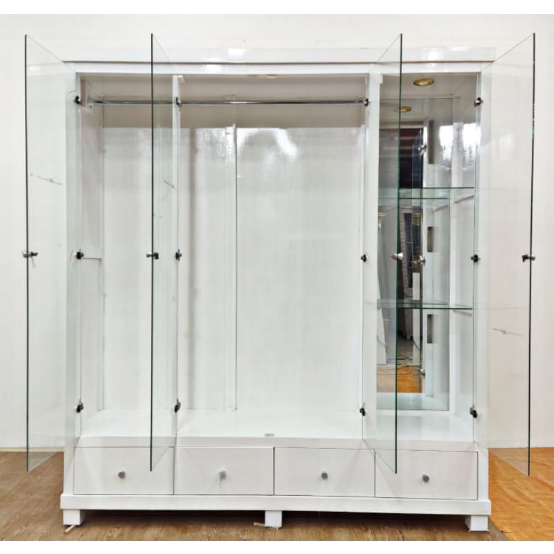 Lemari Gamis 4 Pintu Minimalis  5