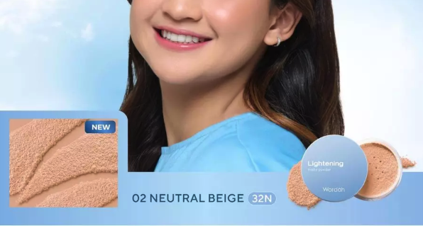 Paragon Technology and Innovation Wardah Lightening Matte Powder 02 Neutral Beige