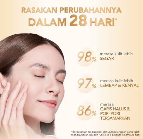 Hebe Beauty Y.O.U Golden Age 2 in 1 Essence