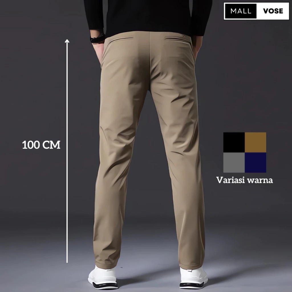 Multi Garmen Jaya Indonesia Mallvose Celana Pria Chino Slim Fit
