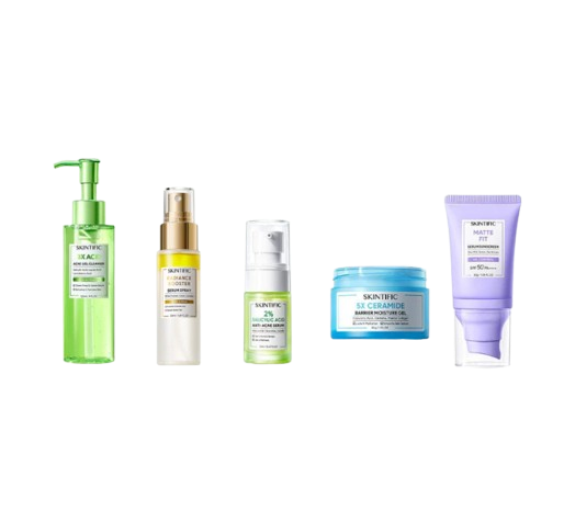 SKINTIFIC ｜ 5PCS Anti Acne Set